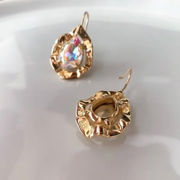 Alexis Bittar Ancient Coin Crystal Drop Earrings - Picture 5 of 7